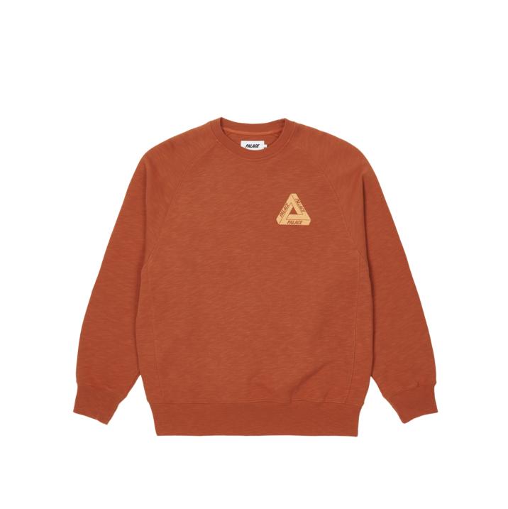 Thumbnail TRI-FERG SLUB CREW RUST one color