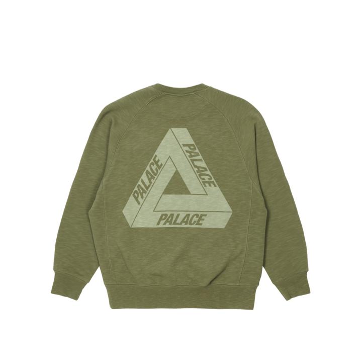 Thumbnail TRI-FERG SLUB CREW OLIVE one color