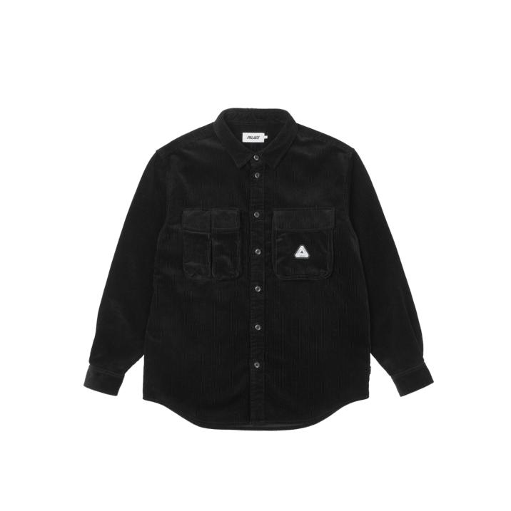 Thumbnail CARGO CORD SHIRT BLACK one color