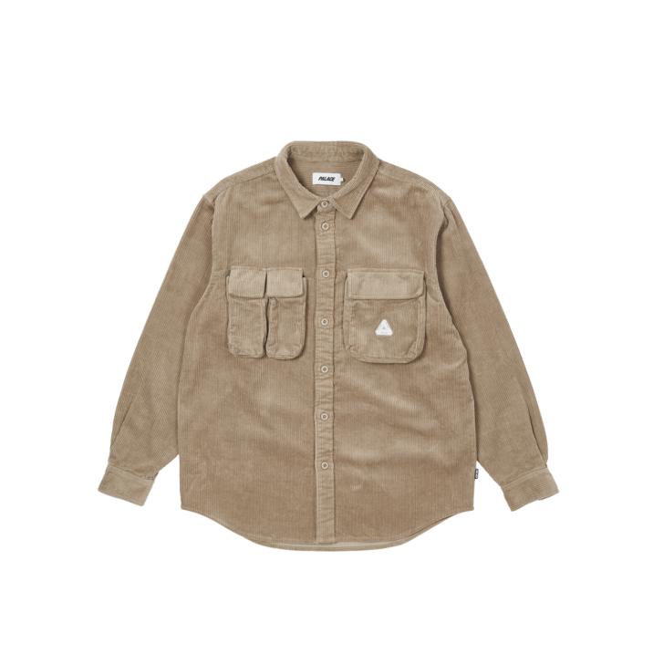 Thumbnail CARGO CORD SHIRT STONE one color