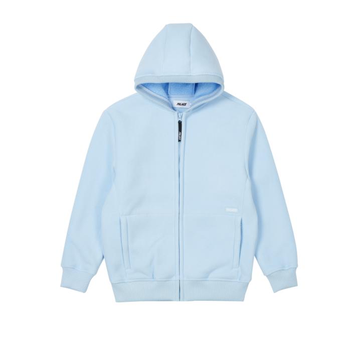 Thumbnail THERMA ZIP HOOD LIGHT BLUE one color