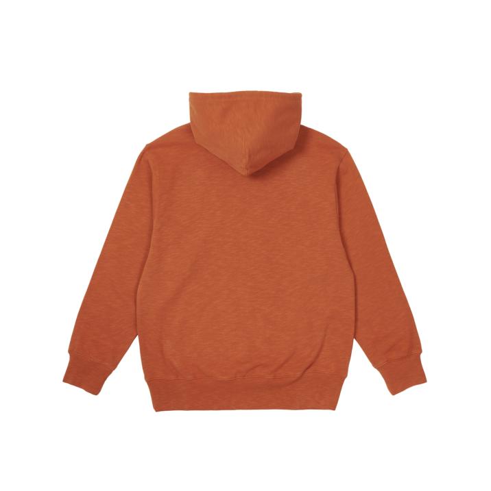 Pal Pocket Slub Hood Rust - Winter 2022 - Palace Community