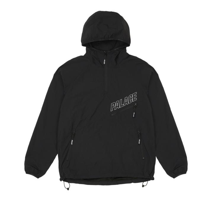 Thumbnail SLANT ZIP SHELL JACKET BLACK one color