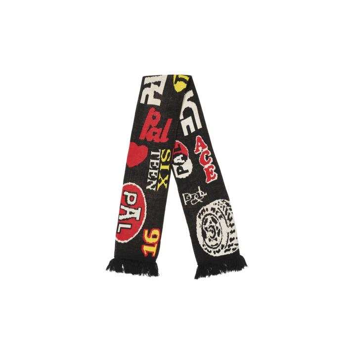 GASSED SCARF BLACK one color