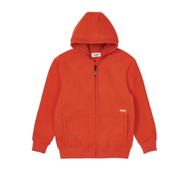 Thumbnail THERMA ZIP HOOD ORANGE one color