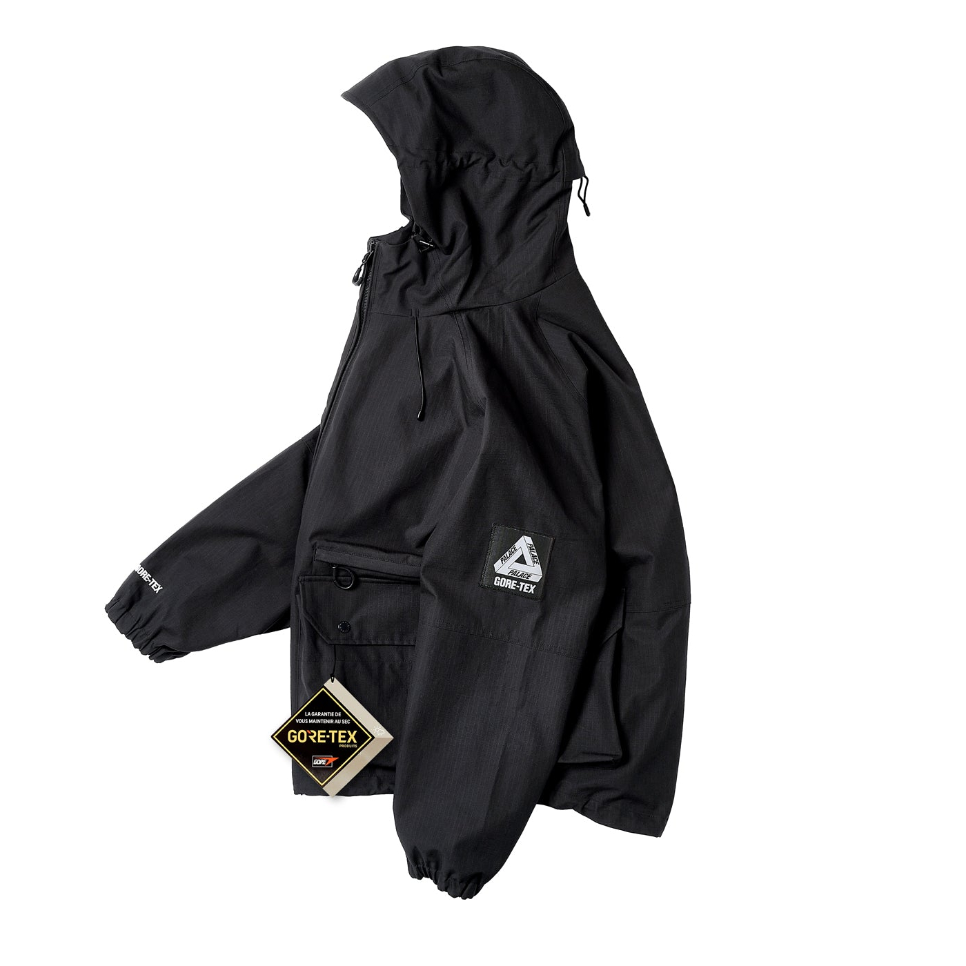 Gore-Tex Cotton Rs Jacket Black - Winter 2023 - Palace Community