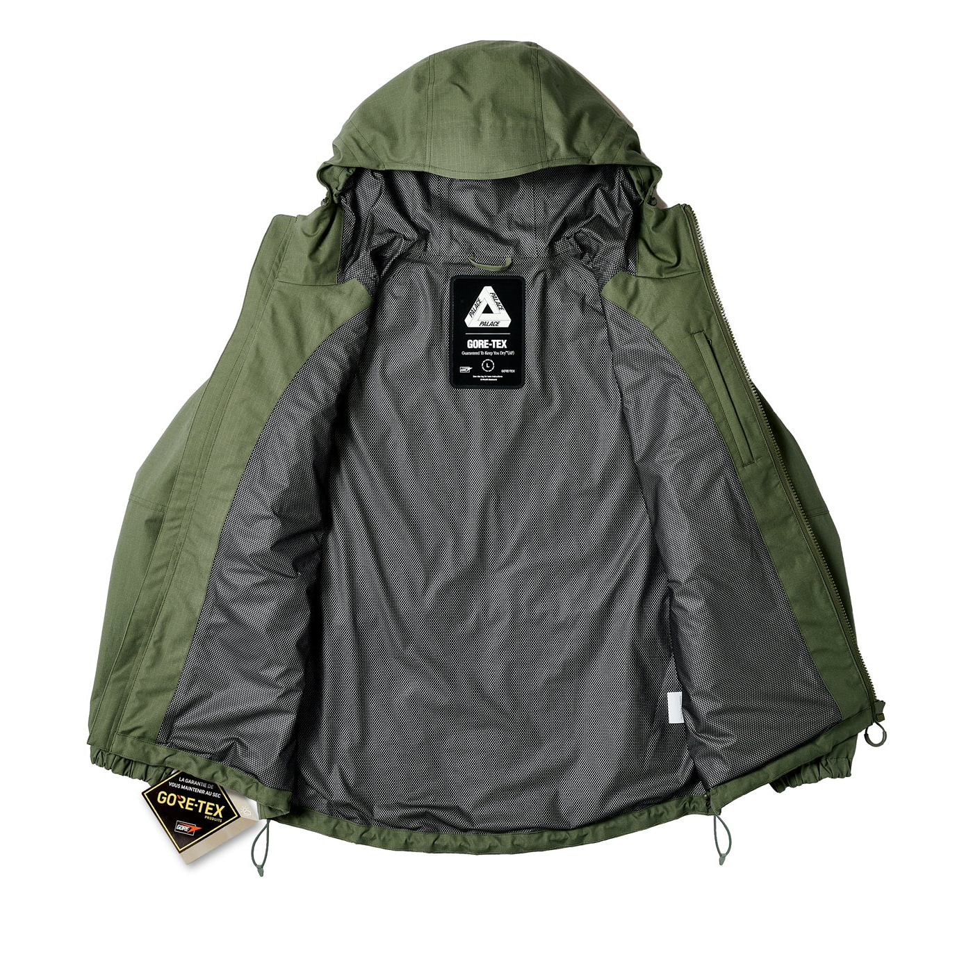 Gore-Tex Cotton Rs Jacket Olive - Winter 2023 - Palace Community