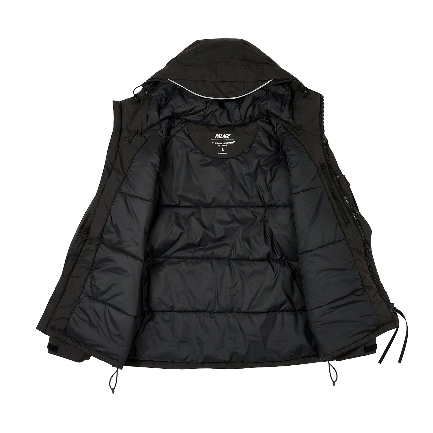 Thumbnail P-TECH HOODED JACKET BLACK one color