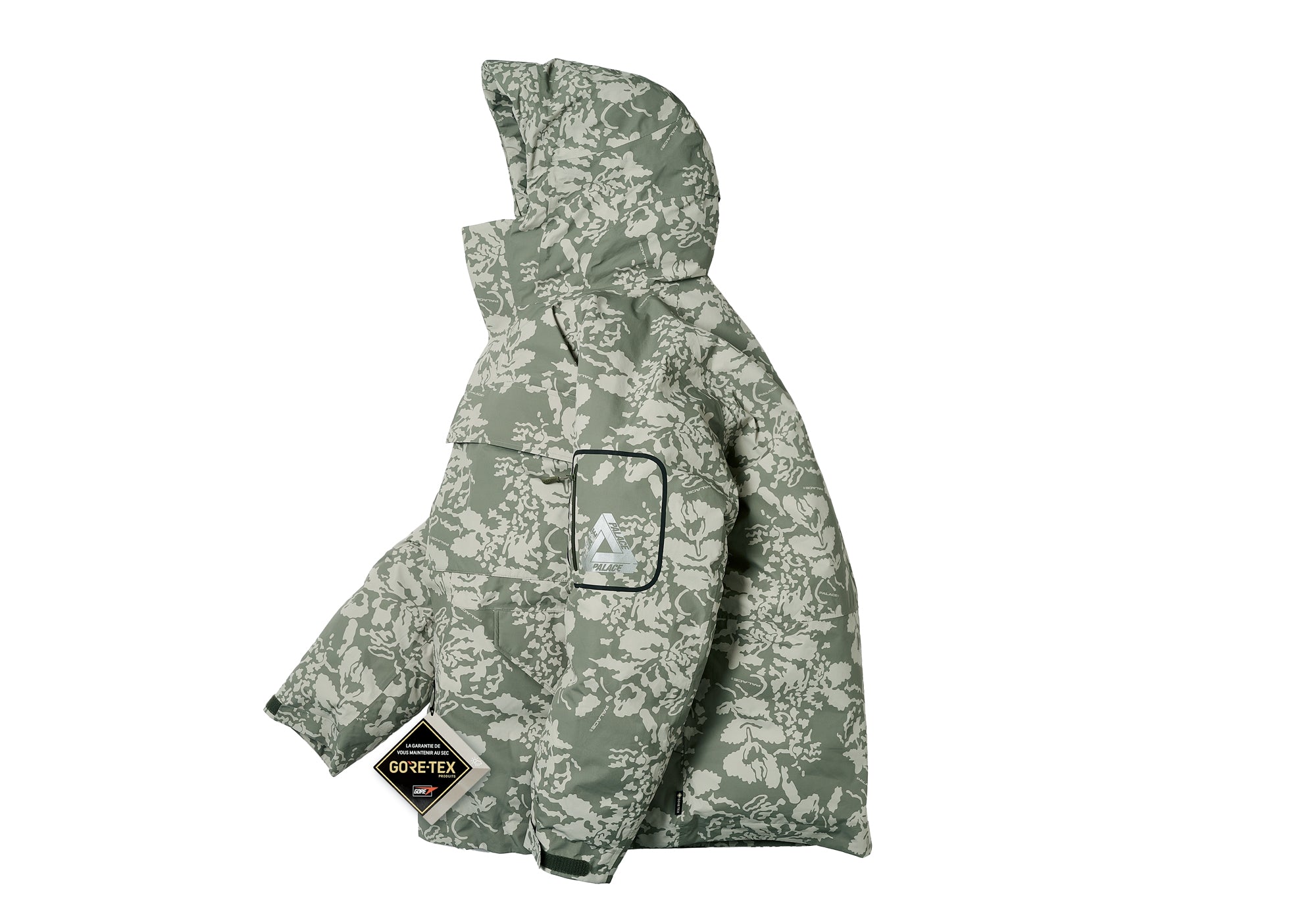 Gore-Tex Cargo Down Parka Leaf Dpm - Winter 2023 - Palace Community