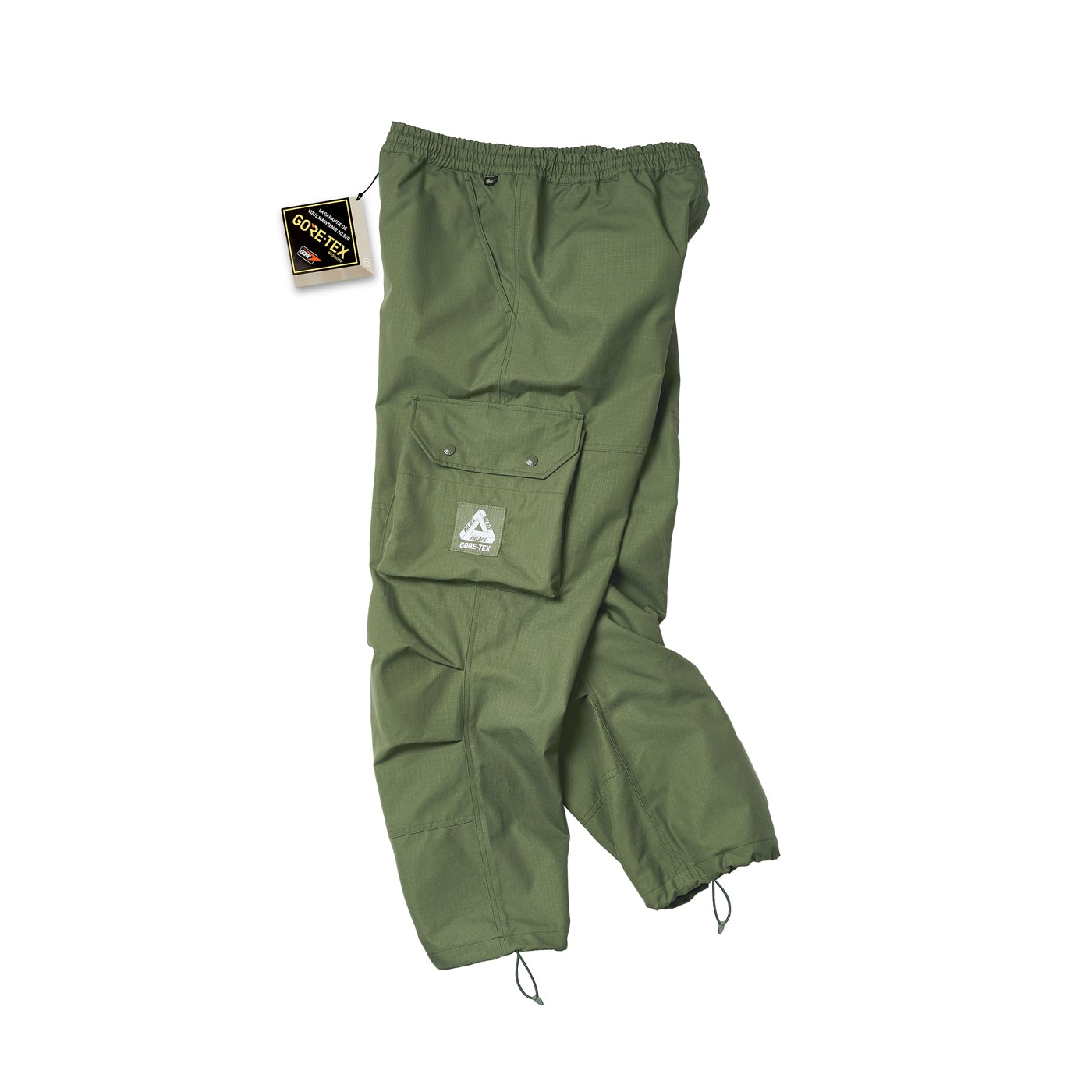 Gore-Tex Cotton Rs Cargos Olive - Winter 2023 - Palace Community