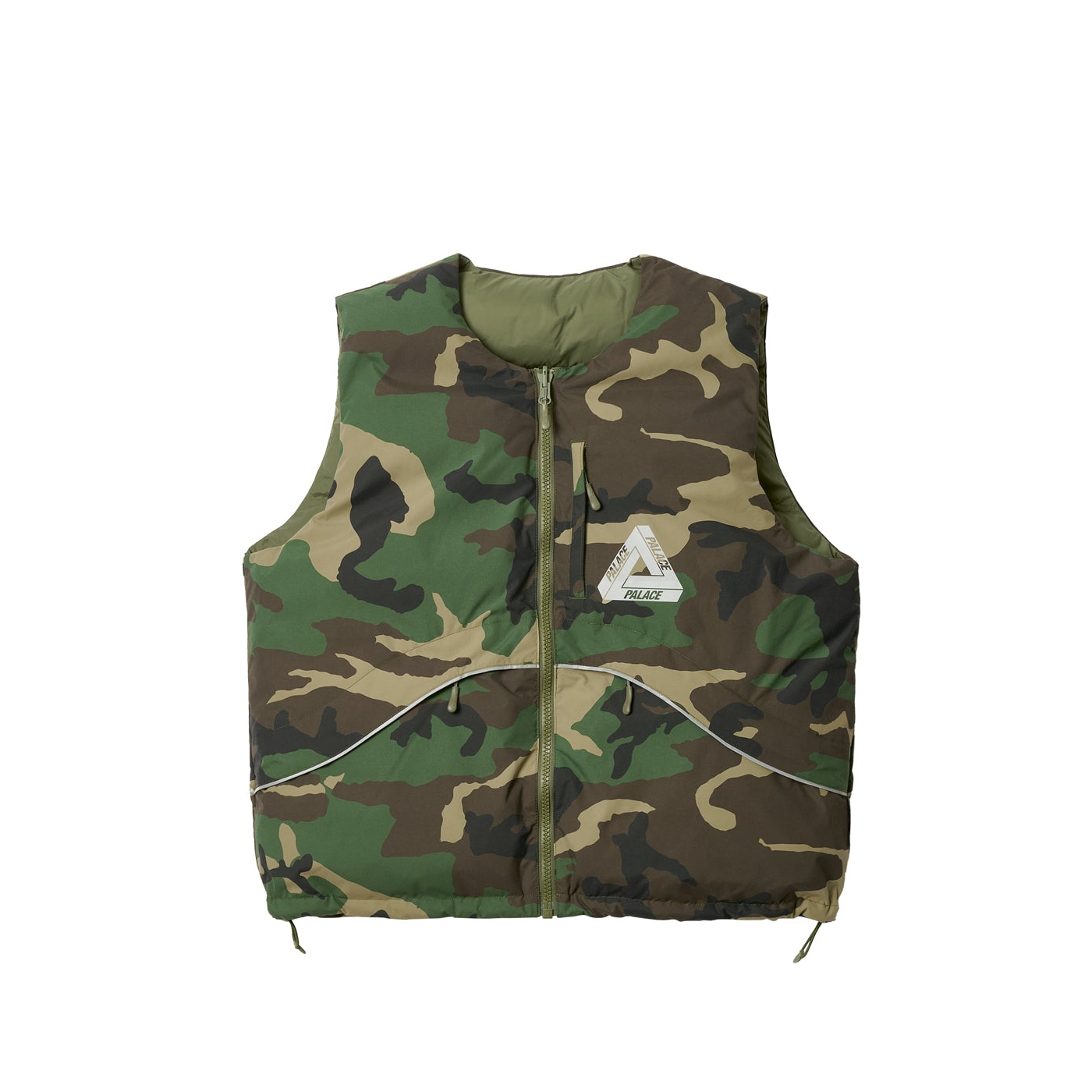 Thumbnail P-TECH REVERSIBLE PUFFA VEST CAMO one color