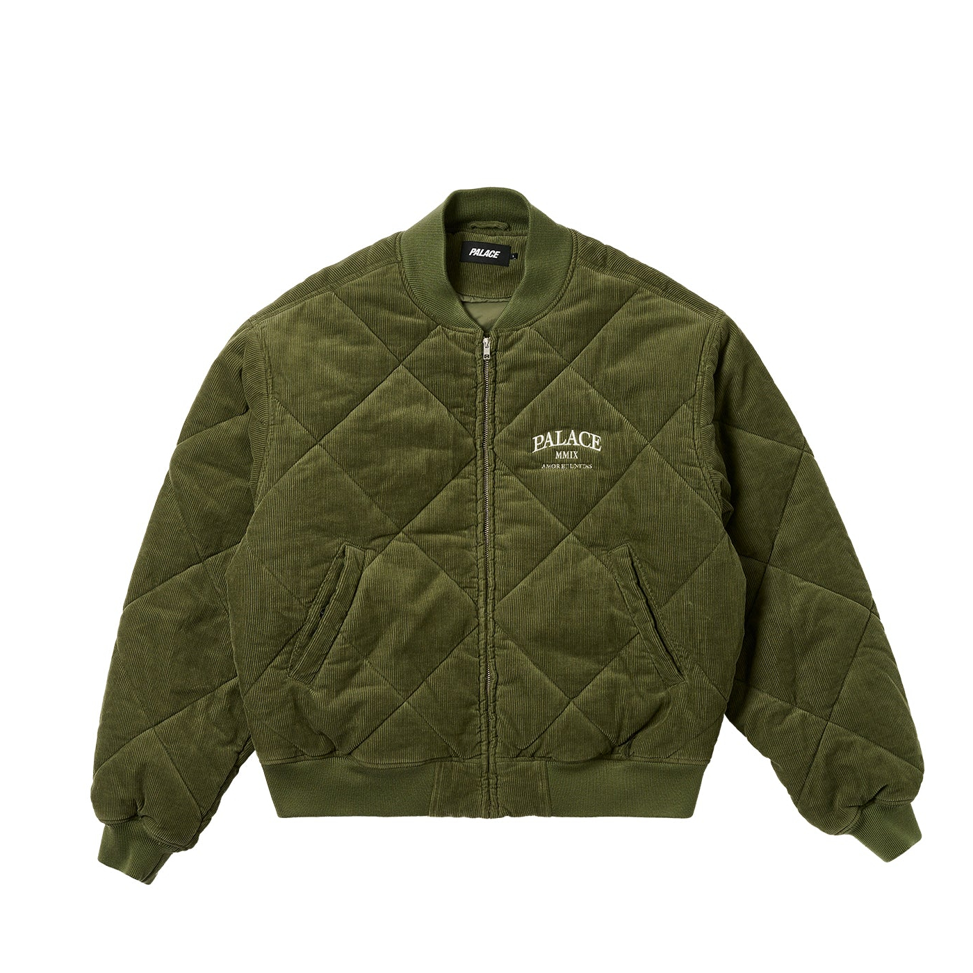 Thumbnail QUILTED JACKET THE DEEP GREEN one color