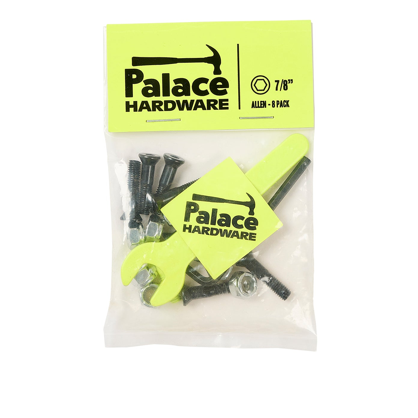 Thumbnail PALACE HARDWARE ALLEN BOLTS SAFETY YELLOW / BLACK one color