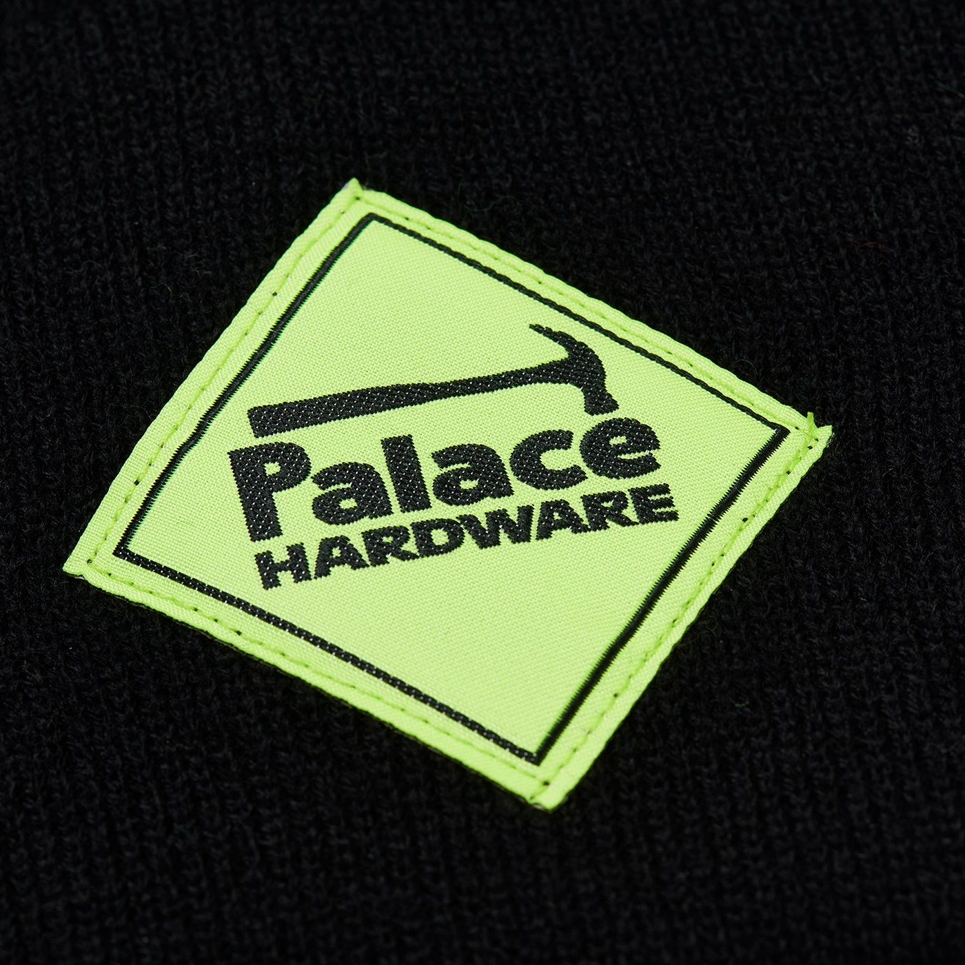 Thumbnail PALACE HARDWARE BEANIE BLACK one color