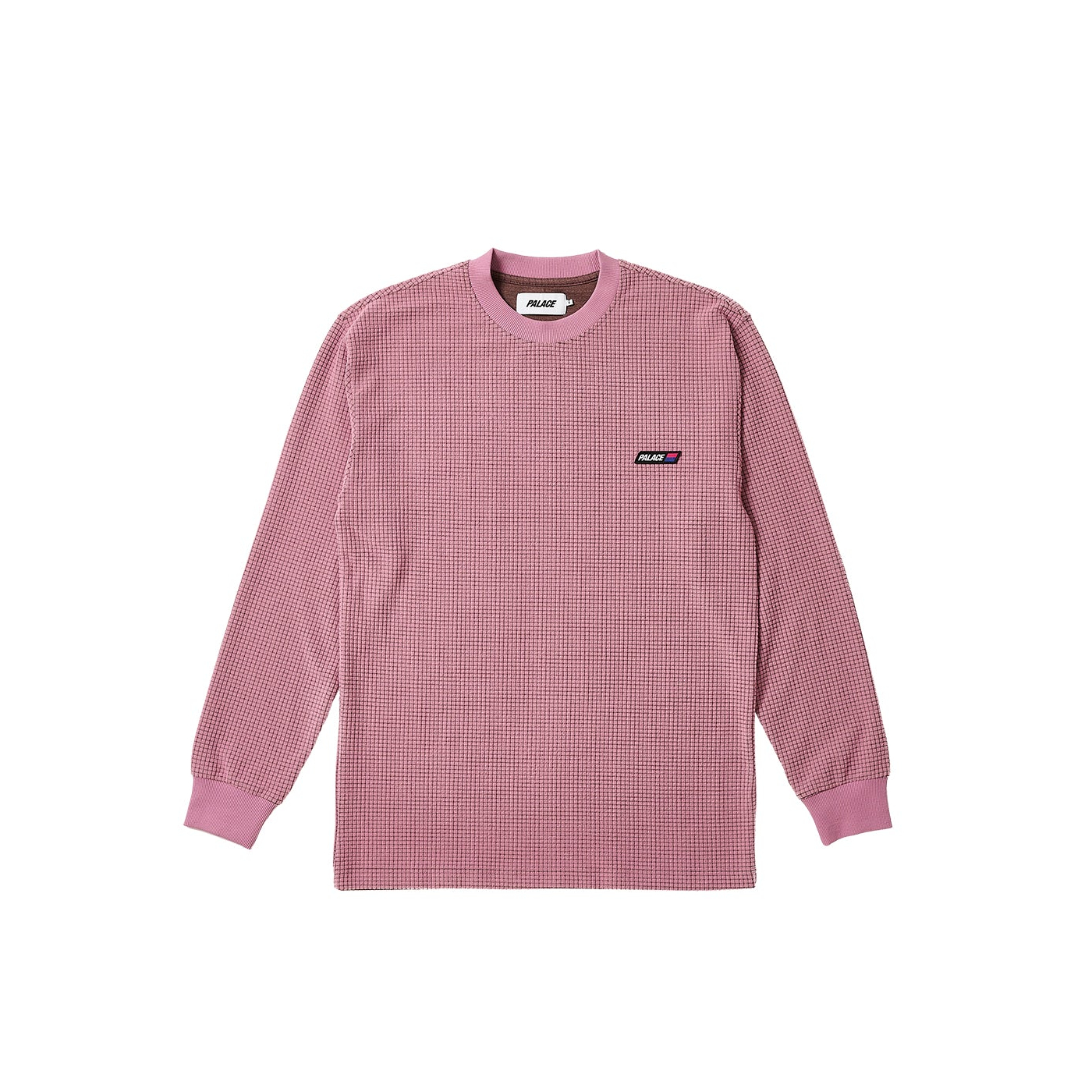 Thumbnail GRID THERMAL LONGSLEEVE BROWN / MAUVE one color