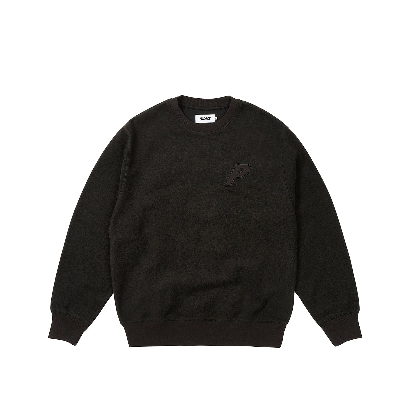 Reverse P-3 Crew Black - Winter 2023 - Palace Community