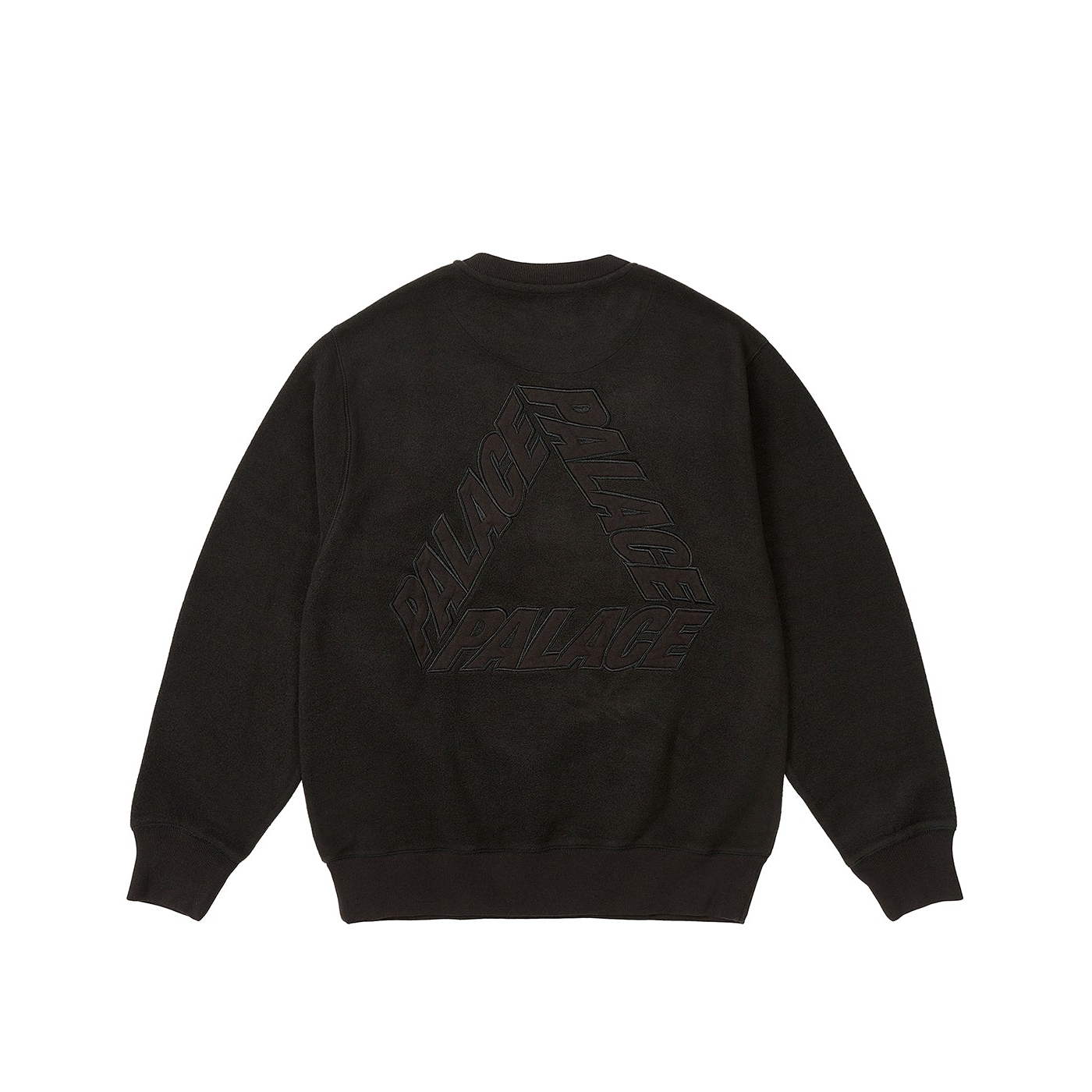 Reverse P-3 Crew Black - Winter 2023 - Palace Community