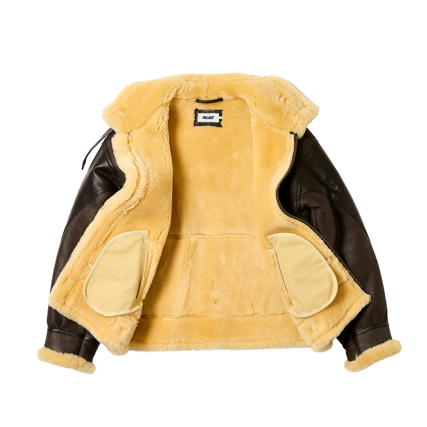 Thumbnail PALACE FLYING JACKET BROWN one color