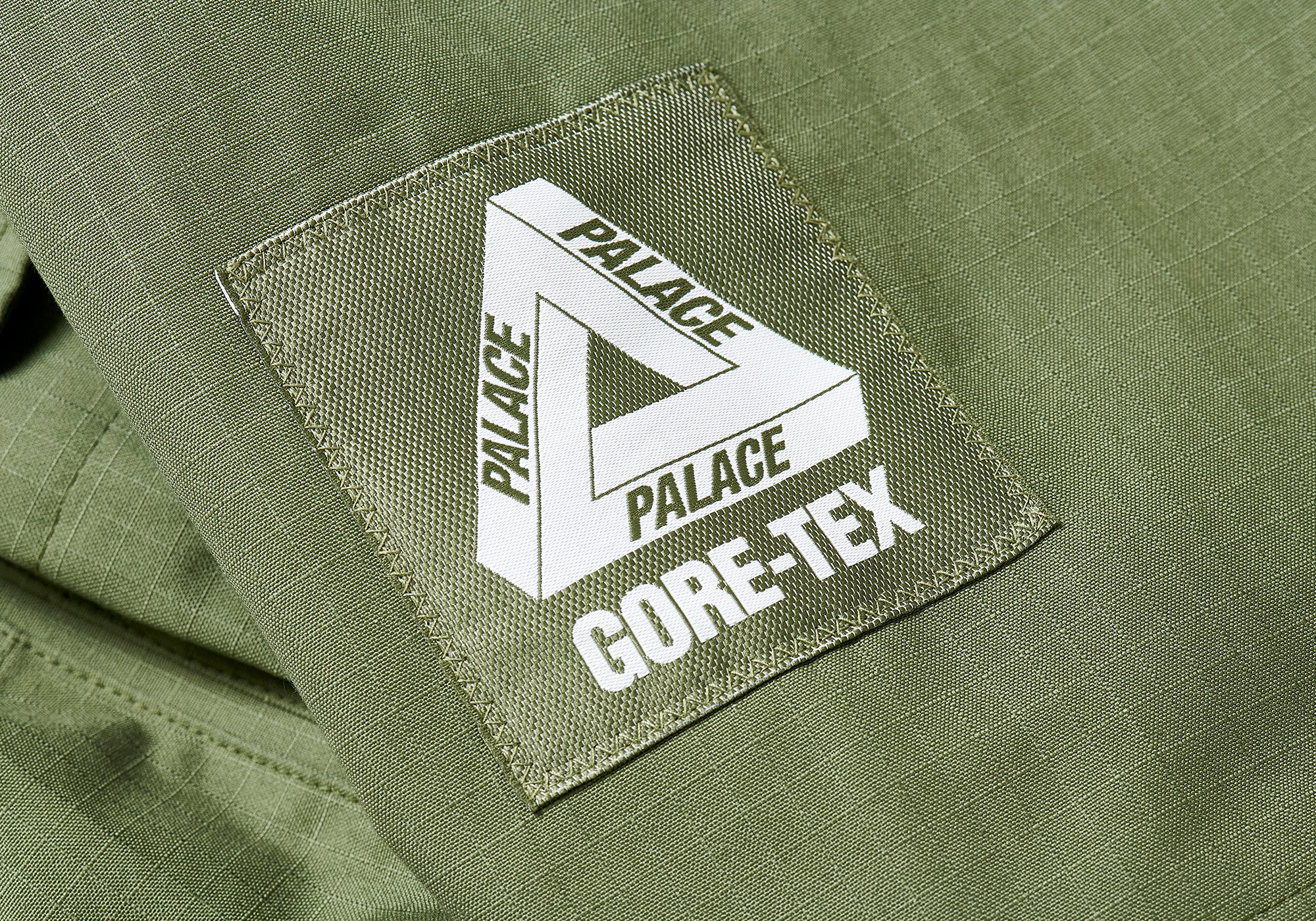 Gore-Tex Cotton Rs Jacket Olive - Winter 2023 - Palace Community