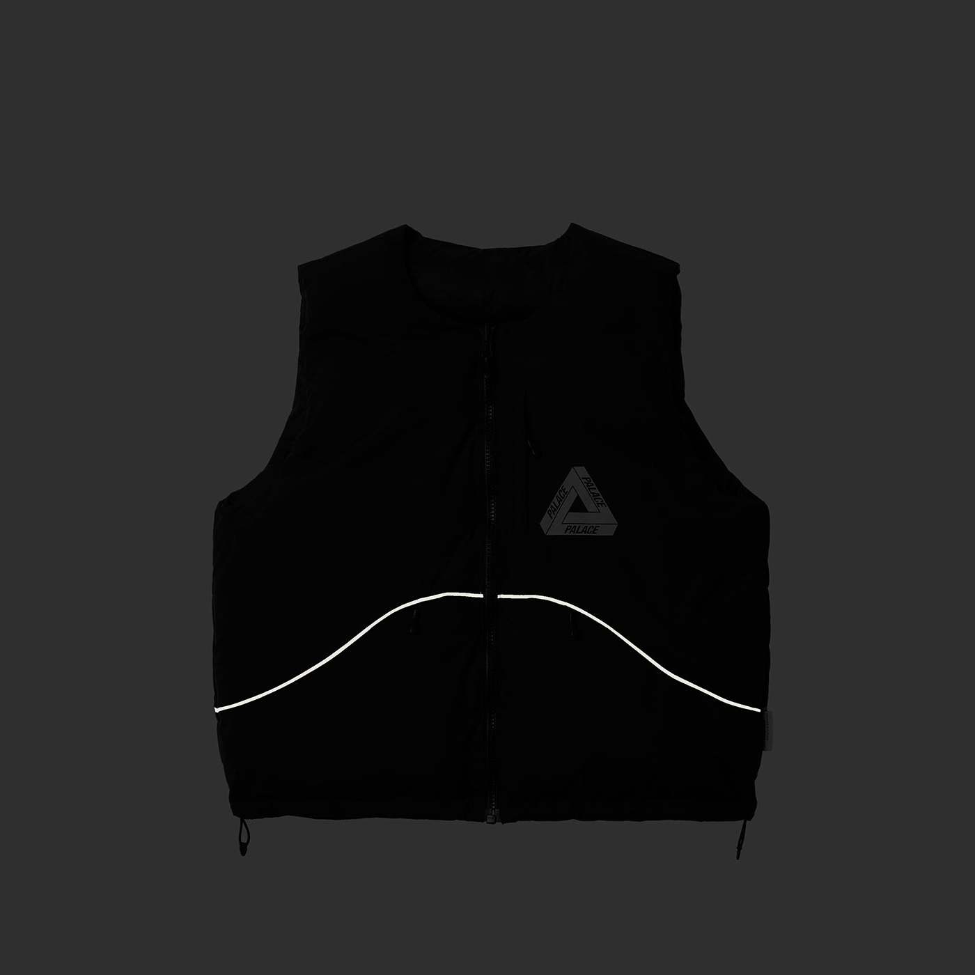 Thumbnail P-TECH REVERSIBLE PUFFA VEST BLACK one color