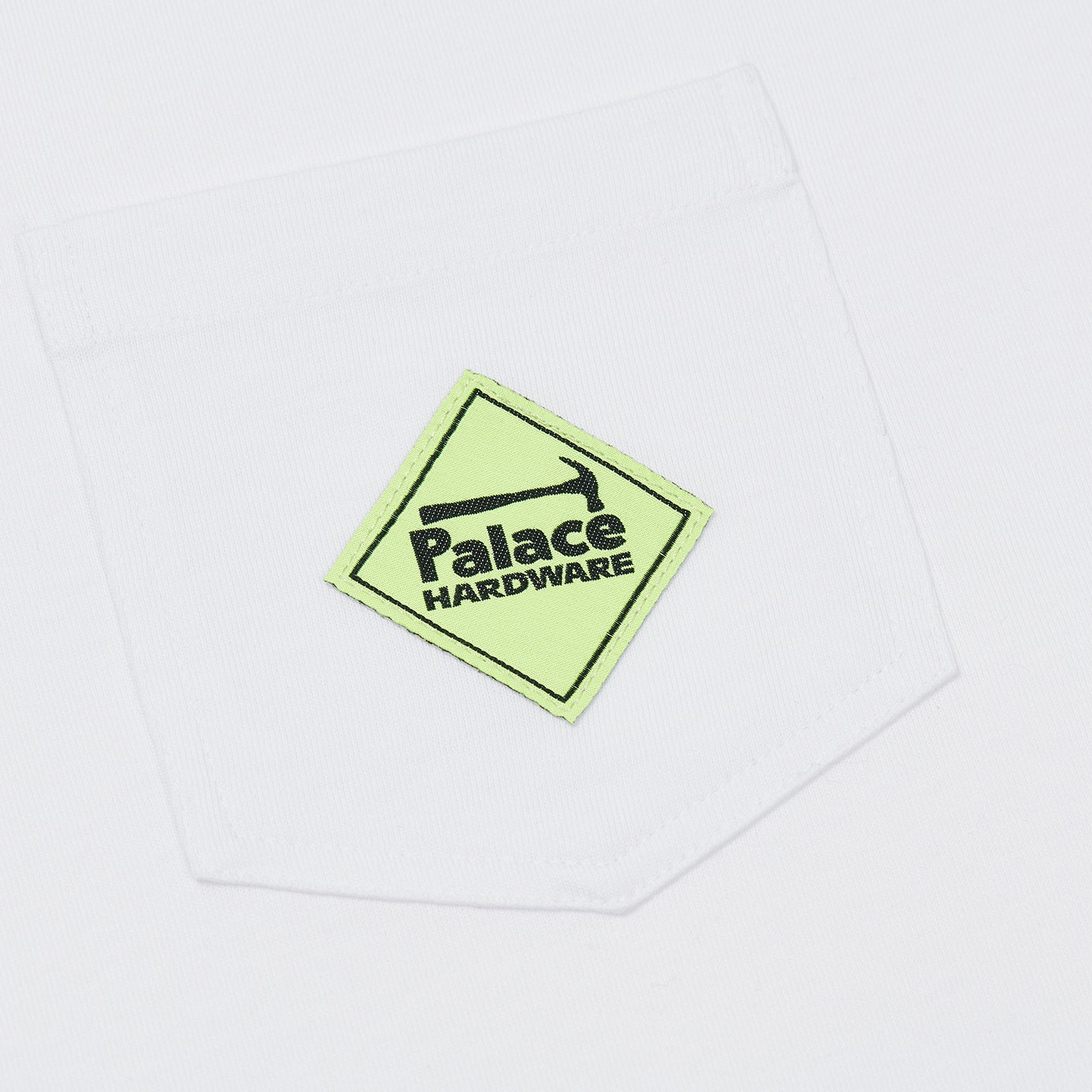 Thumbnail PALACE HARDWARE POCKET T-SHIRT WHITE one color