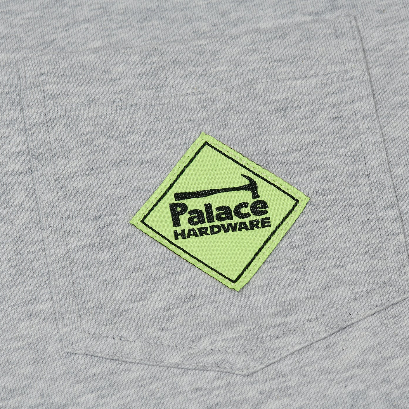 Thumbnail PALACE HARDWARE POCKET T-SHIRT GREY MARL one color