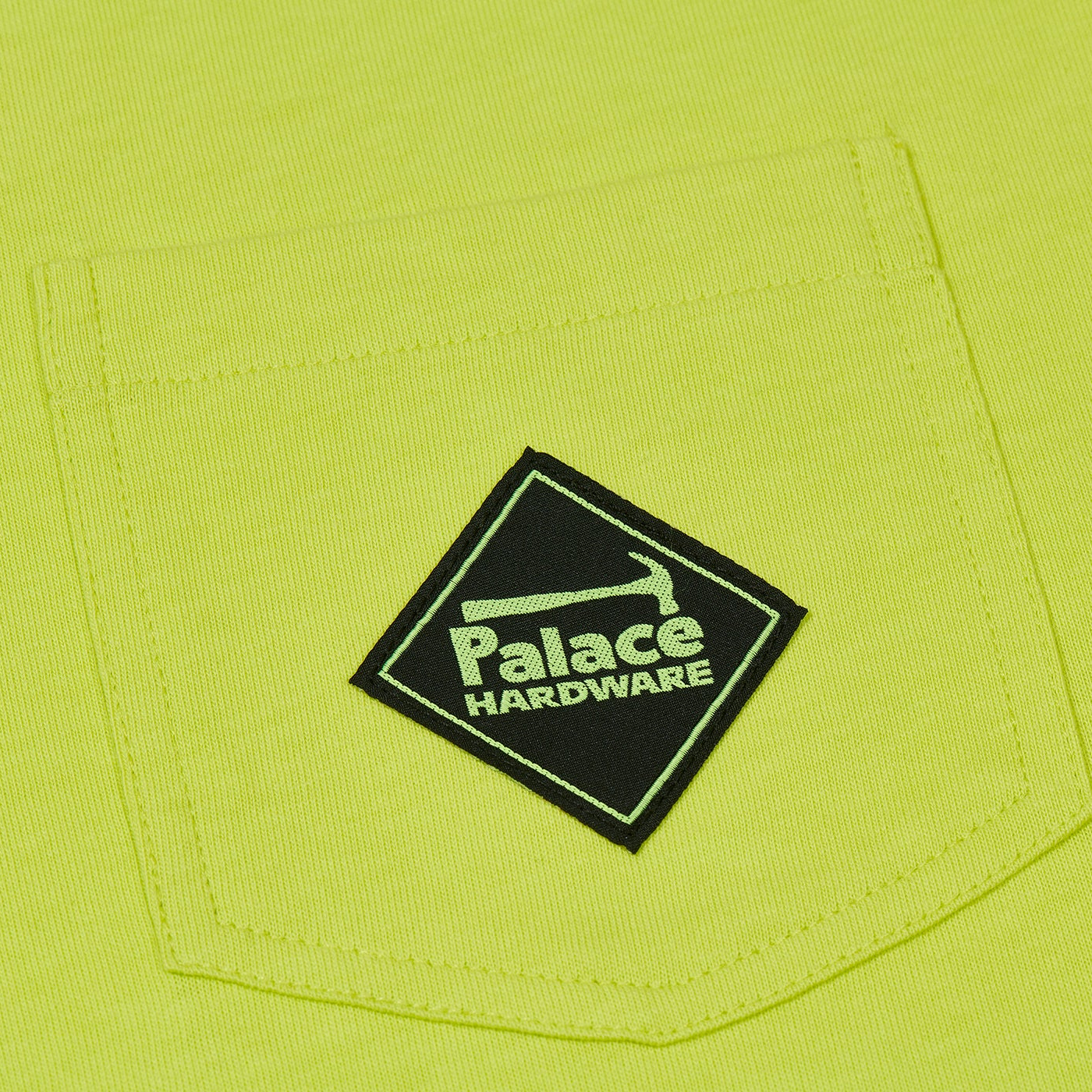 Thumbnail PALACE HARDWARE POCKET T-SHIRT SAFETY YELLOW one color