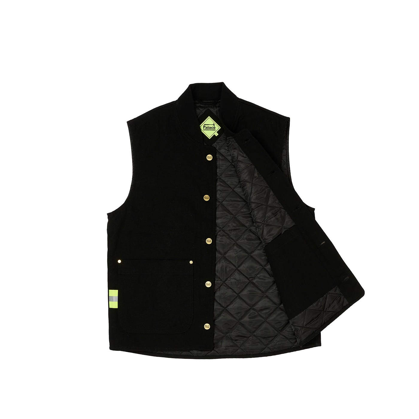 Thumbnail PALACE HARDWARE VEST BLACK one color