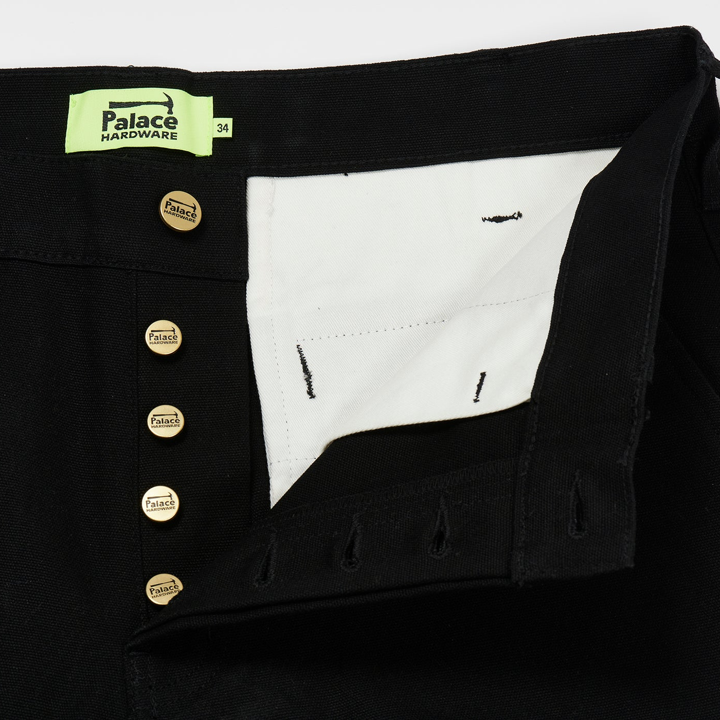 Thumbnail PALACE HARDWARE WORK PANT BLACK one color