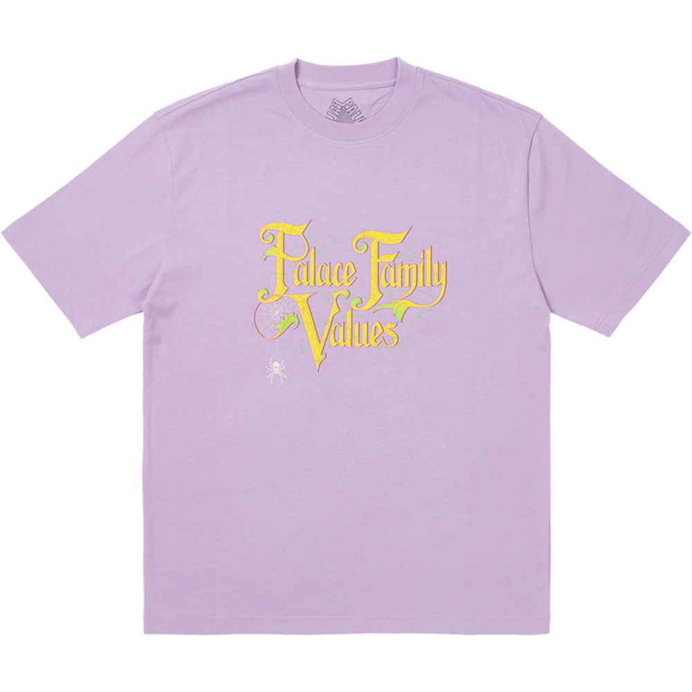 Thumbnail FAMILY VALUES T-SHIRT LIGHT PURPLE one color