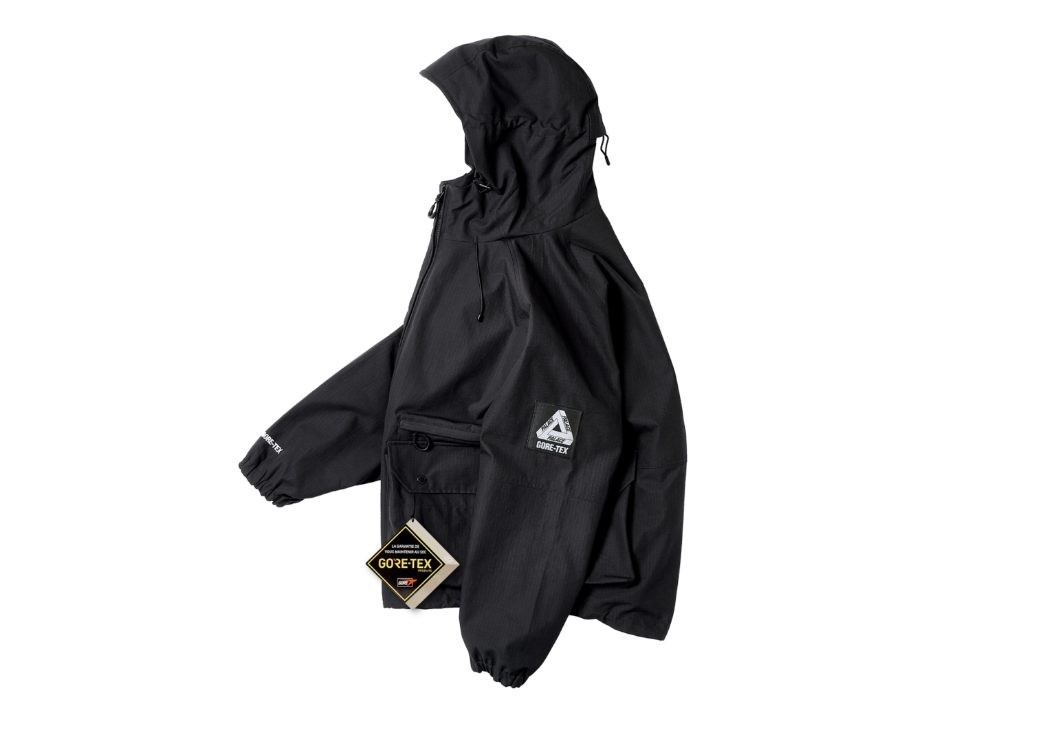 Gore-Tex Cotton Rs Jacket Black - Winter 2023 - Palace Community