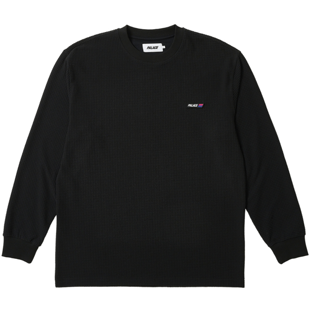 Thumbnail GRID THERMAL LONGSLEEVE BLACK one color