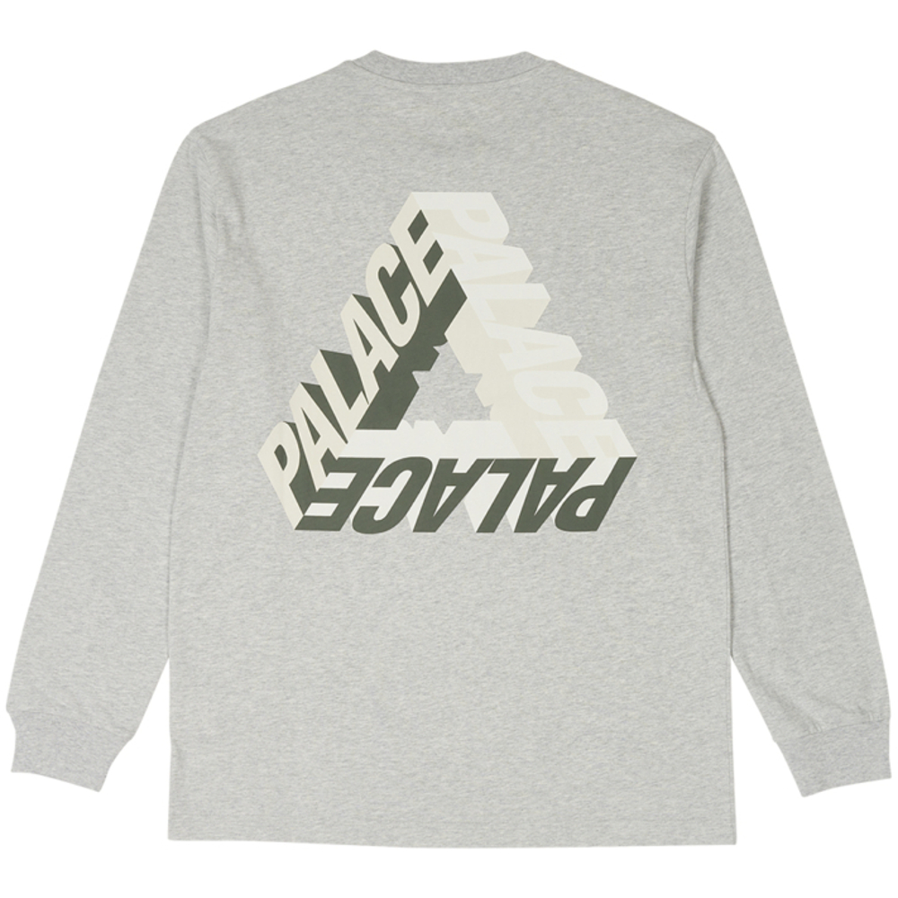 Thumbnail P-3D LONGSLEEVE GREY MARL one color