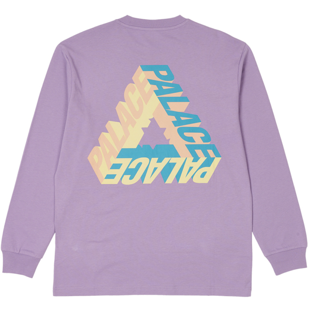 Thumbnail P-3D LONGSLEEVE LIGHT PURPLE one color