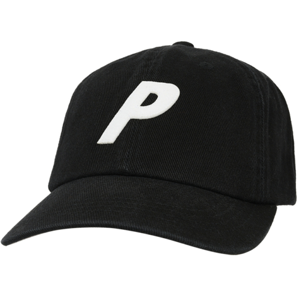 Thumbnail P 6-PANEL BLACK one color