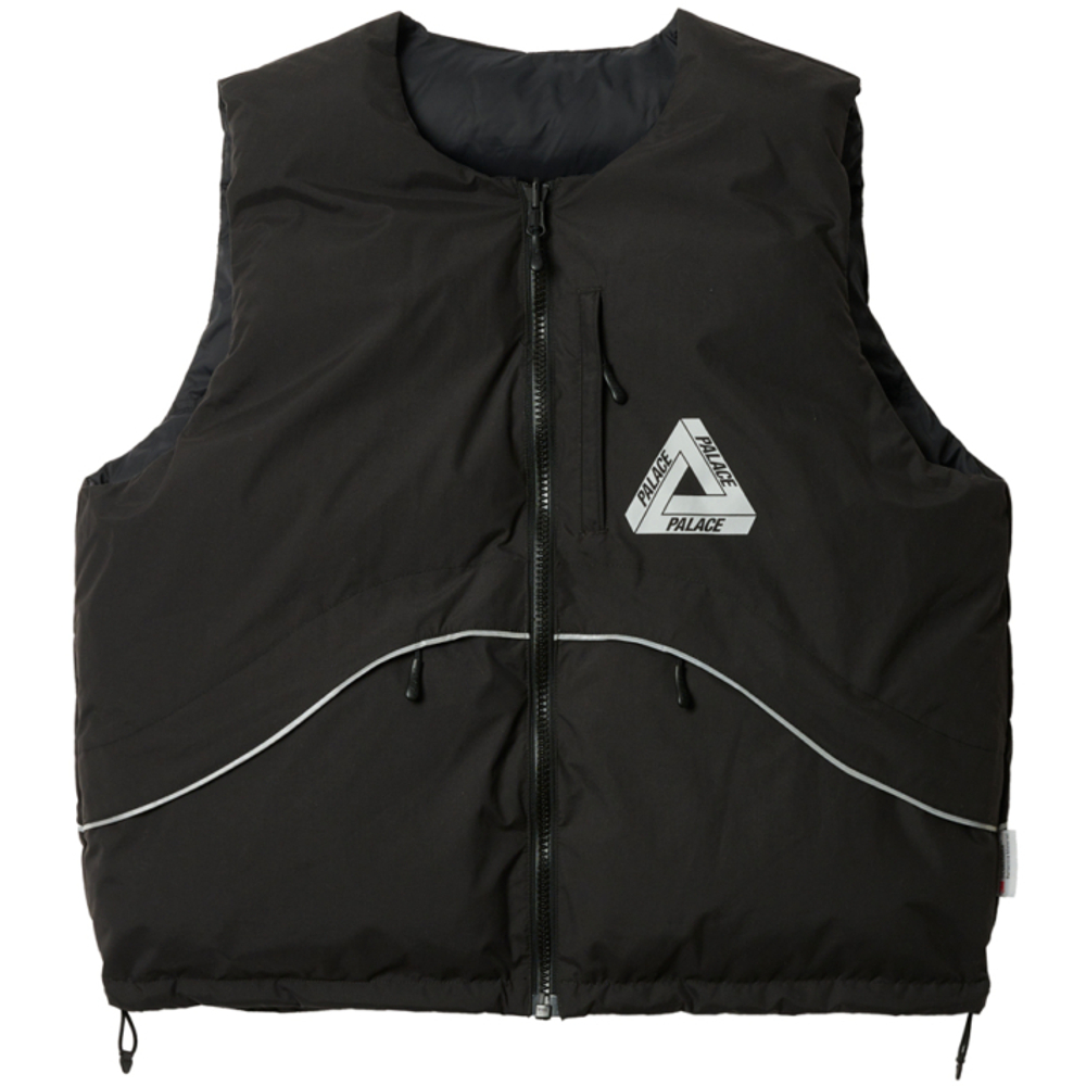 Thumbnail P-TECH REVERSIBLE PUFFA VEST BLACK one color