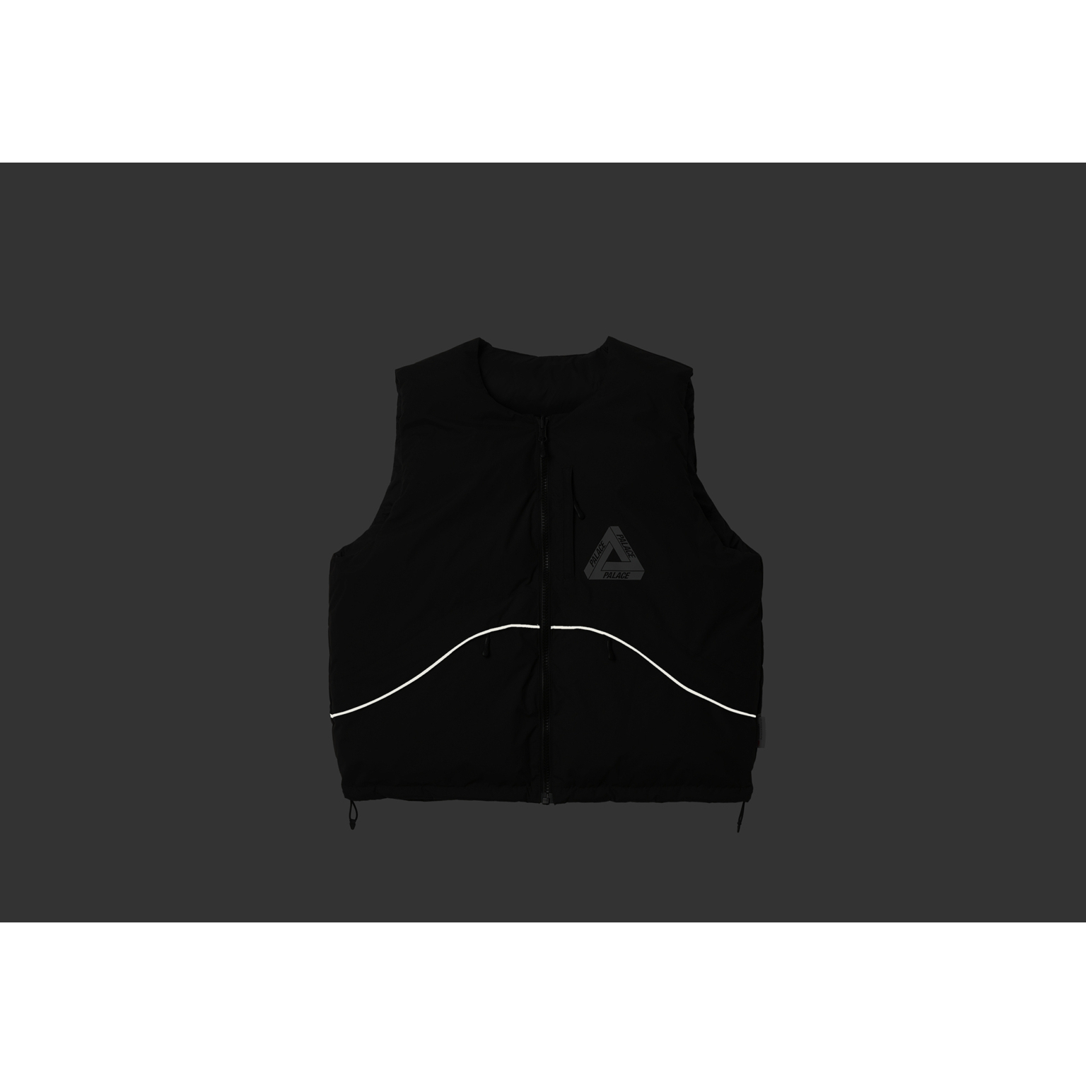 Thumbnail P-TECH REVERSIBLE PUFFA VEST BLACK one color