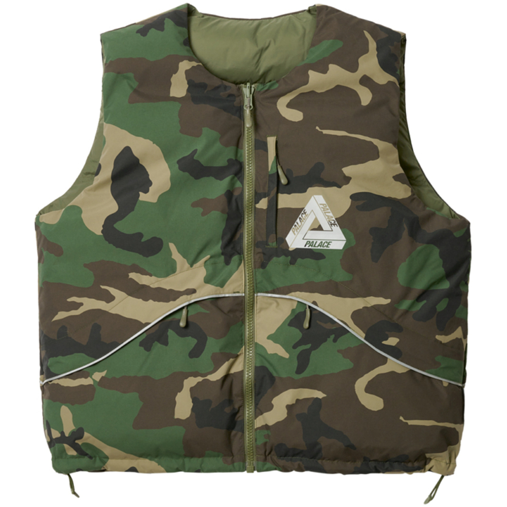 Thumbnail P-TECH REVERSIBLE PUFFA VEST CAMO one color