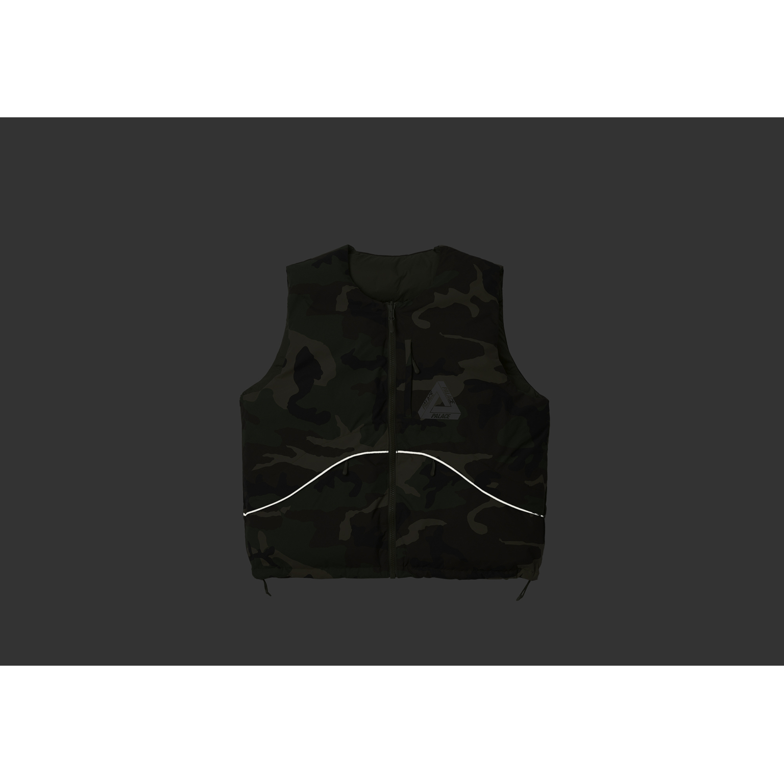 Thumbnail P-TECH REVERSIBLE PUFFA VEST CAMO one color