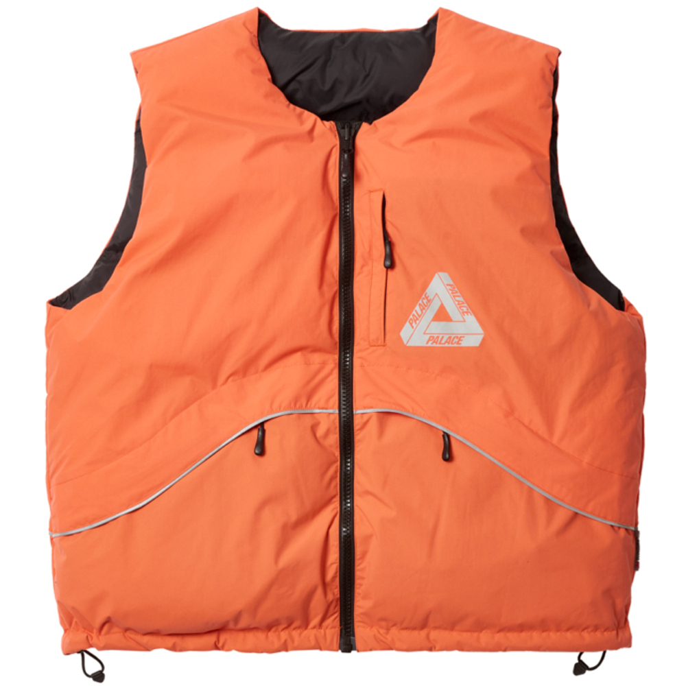 Thumbnail P-TECH REVERSIBLE PUFFA VEST ORANGE one color