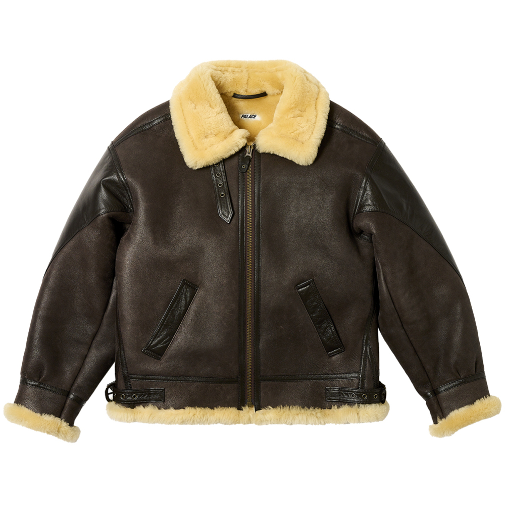 Thumbnail PALACE FLYING JACKET BROWN one color