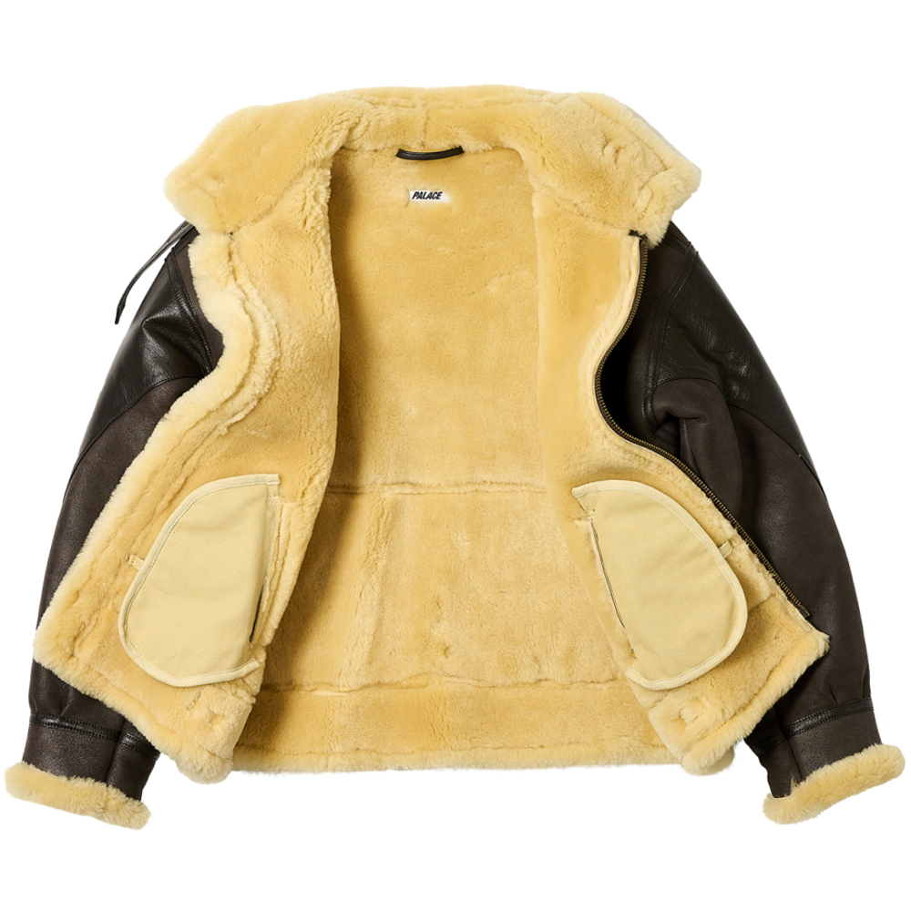 Thumbnail PALACE FLYING JACKET BROWN one color