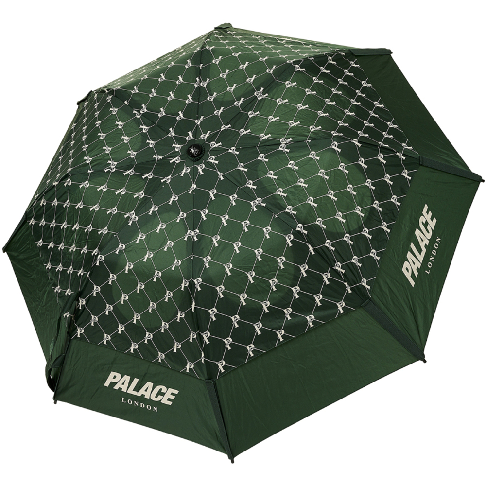 Thumbnail PALACE GUSTBUSTER PAL-M-GRAM UMBRELLA HUNTSMAN / SOFT WHITE one color