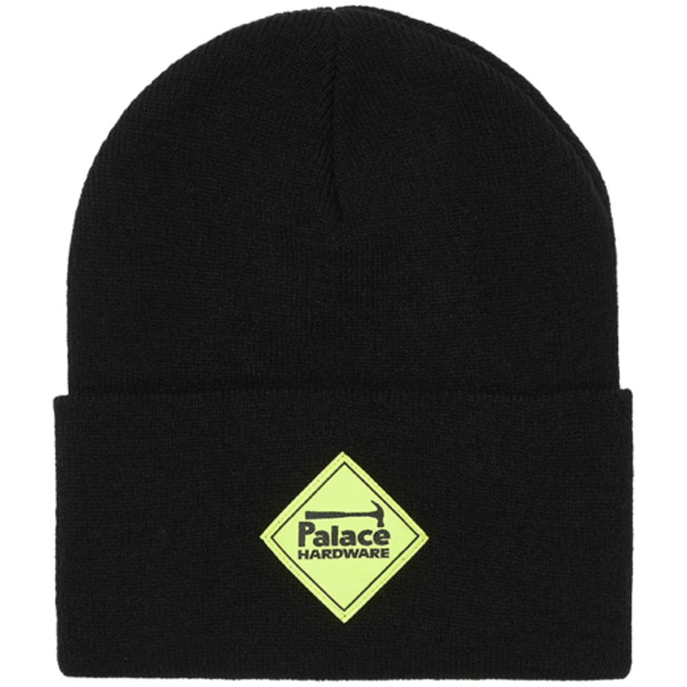 Thumbnail PALACE HARDWARE BEANIE BLACK one color