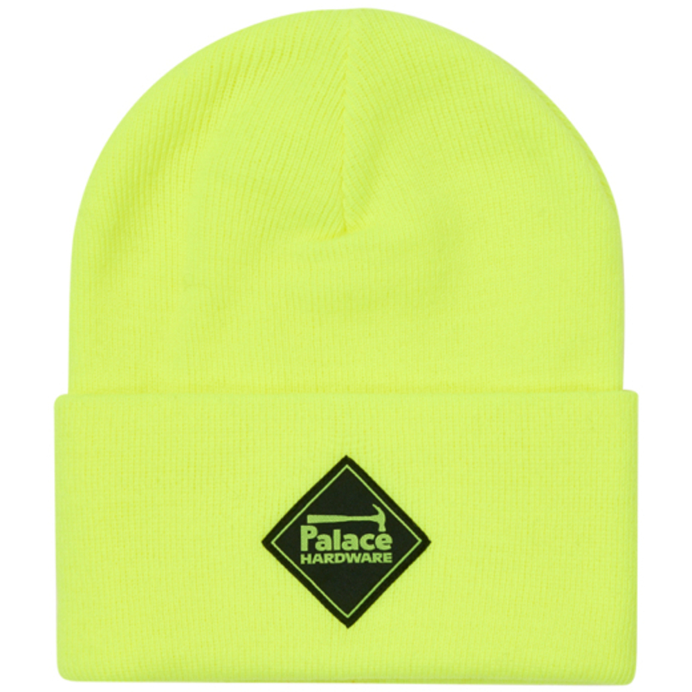 Thumbnail PALACE HARDWARE BEANIE SAFETY YELLOW one color