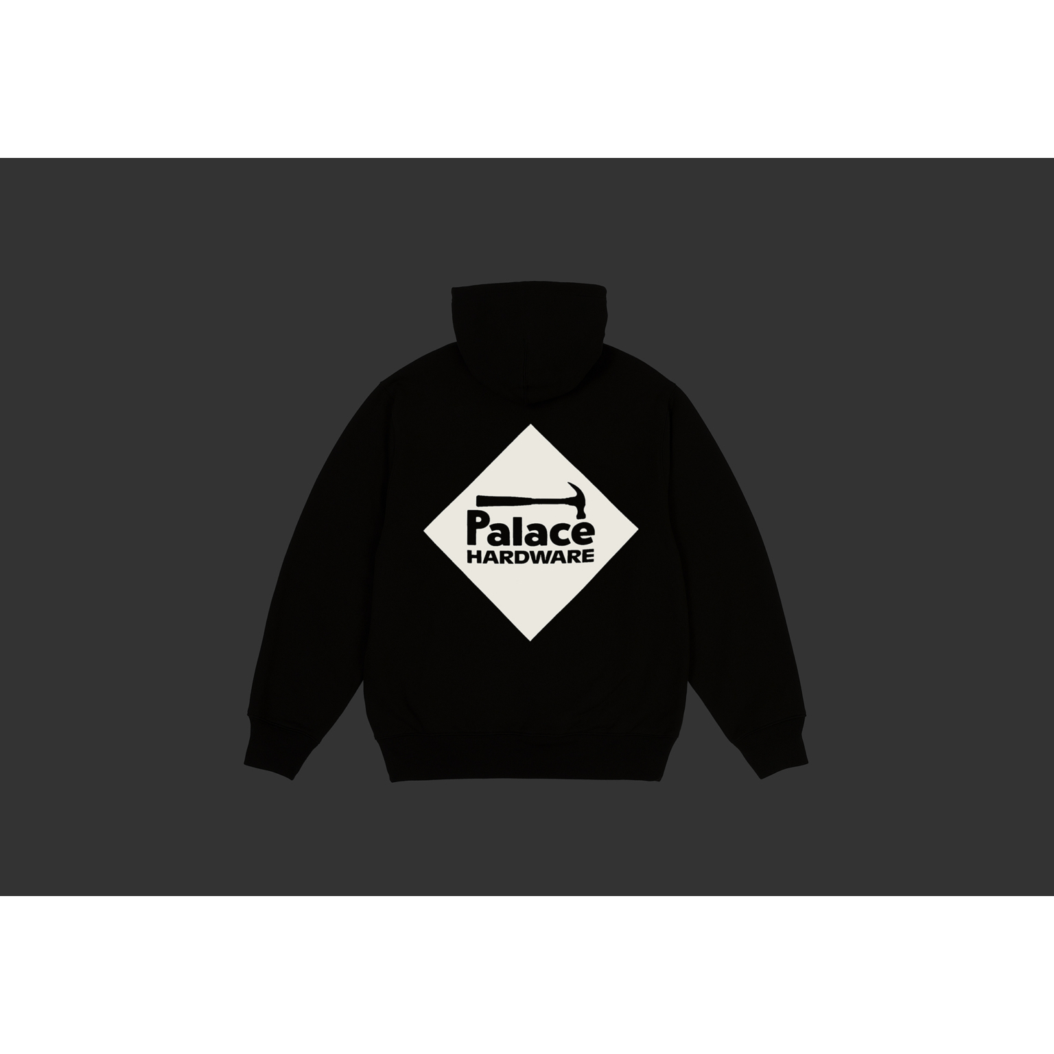Palace Hardware Hood Black - Winter 2023 - Palace Community