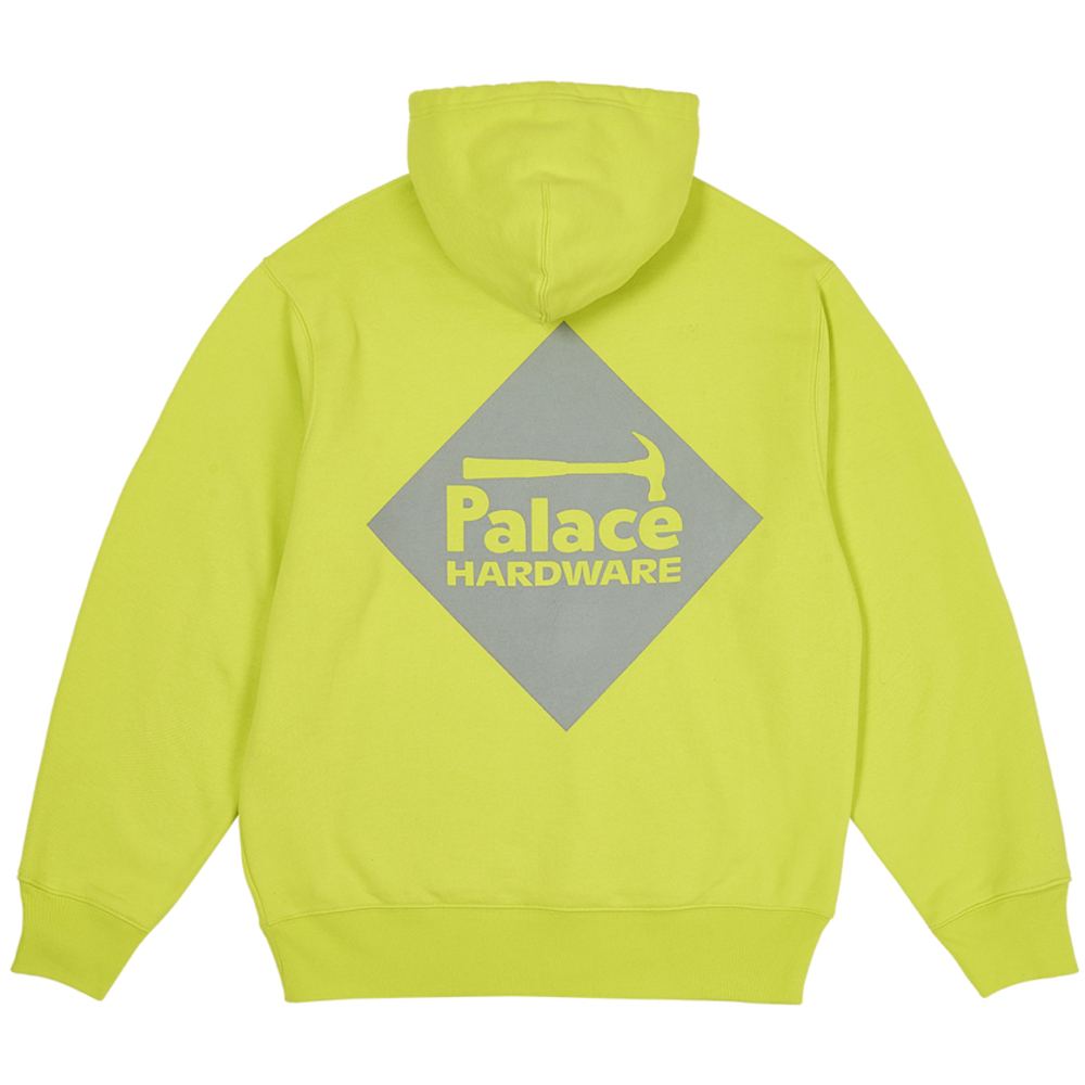 Thumbnail PALACE HARDWARE HOOD SAFETY YELLOW one color