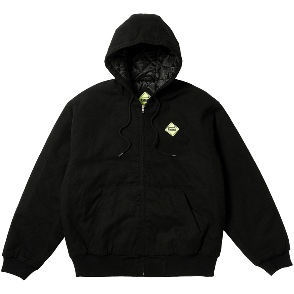 Thumbnail PALACE HARDWARE HOODED WORKWEAR JACKET BLACK one color