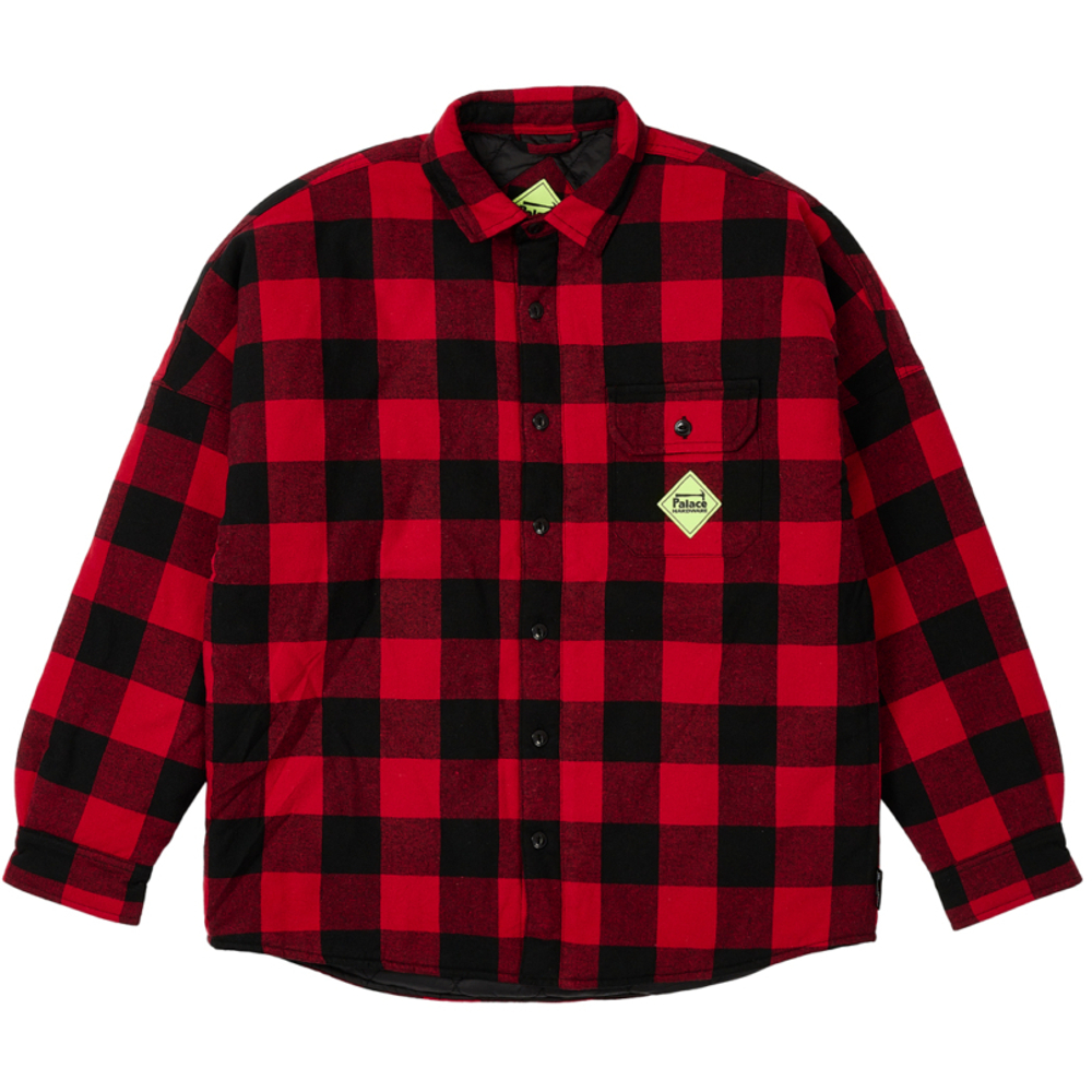 Thumbnail PALACE HARDWARE INSULATED SHIRT RED one color