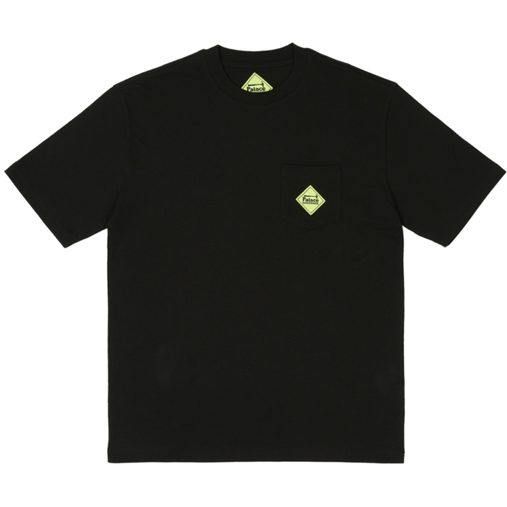 Thumbnail PALACE HARDWARE POCKET T-SHIRT BLACK one color